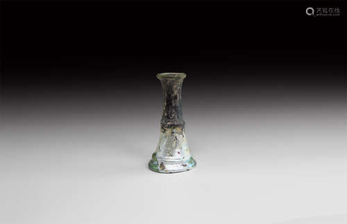 Roman Iridescent Glass Vessel