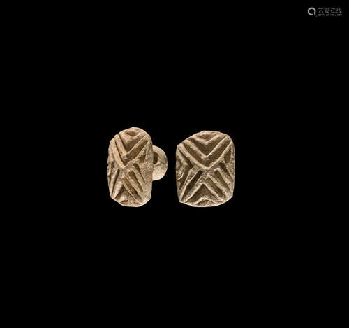 Western Asiatic Geometric Stamp Seal