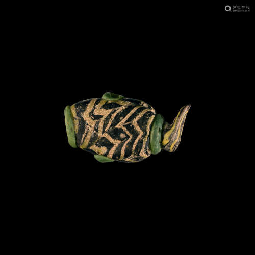 Phoenician Green Glass Fish