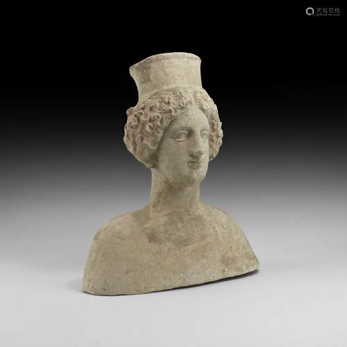 Greek Bust of Demeter