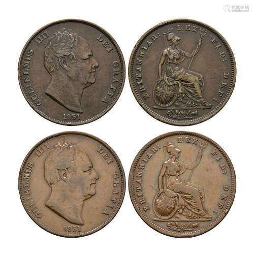 William IV - 1831 - Pennies [2]