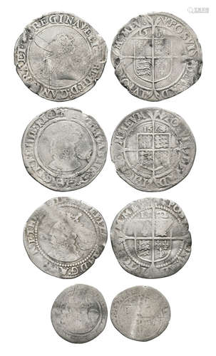 Elizabeth I - Sixpences and Threepence [4]