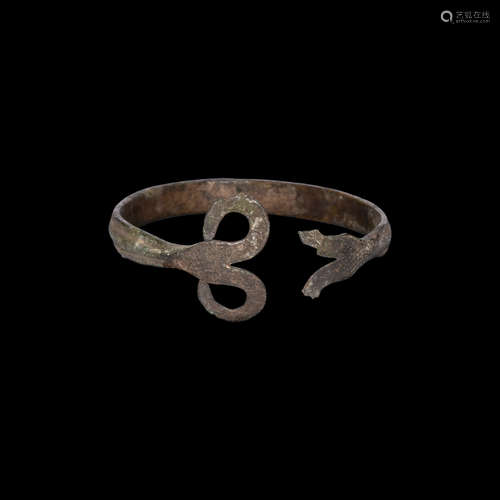 Western Asiatic Bracelet with Serpents