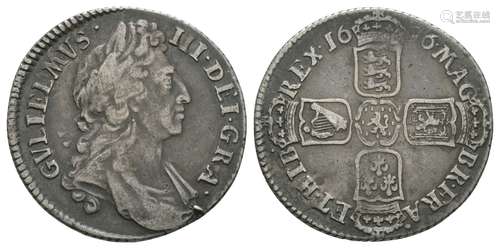 William III - 1696 - Shilling