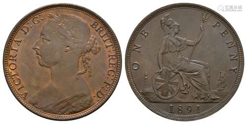 Victoria - 1891 - Penny