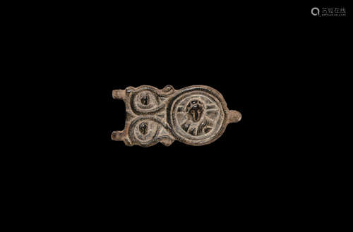 Byzantine Belt Clasp with Saints