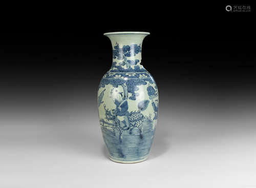 Chinese Blue and White Vase