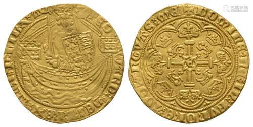 Edward IIII - London - Gold Treaty Half Noble