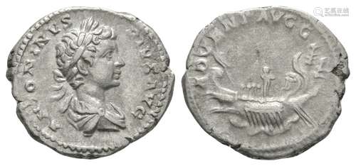 Caracalla - Galley Denarius