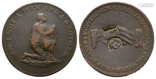 18th Century - Middlesex - C/M Anti Slavery Token