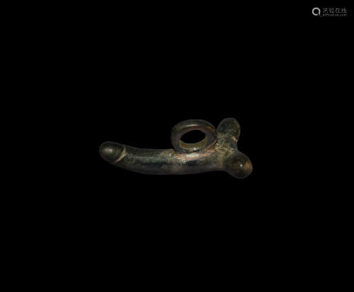 Roman Phallic Pendant