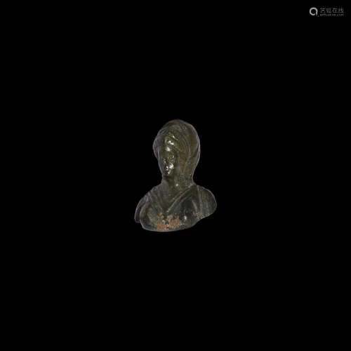 Roman Vesta Bust Mount