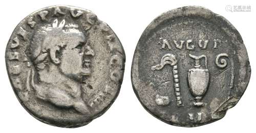 Vespasian - Implements Denarius