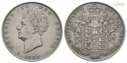 George IV - 1829 - Halfcrown