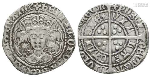 Henry VI - Calais - Annulet/Rosette-Mascle Mule Groat