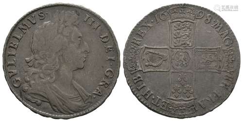 William III - 1698 - Halfcrown