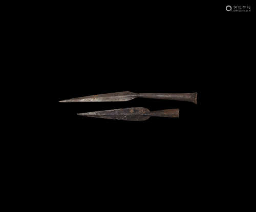 Viking Socketted Spearhead Group