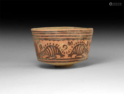 Indus Valley Mehrgarh Painted Vessel