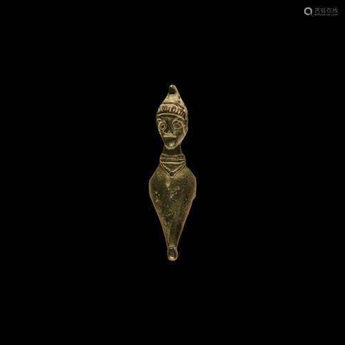 Romano-Celtic Figural Strap Fitting