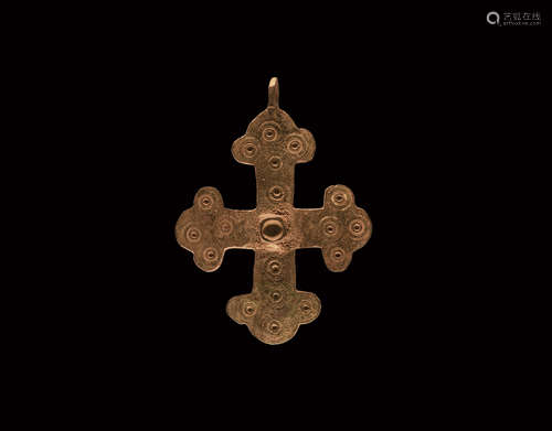 Byzantine Cross Pendant