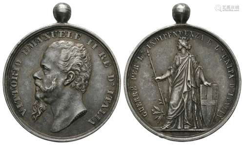 Italy - V Emanuele II - Canzani Independence Medal