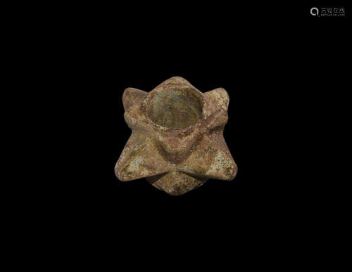 Medieval Star-Shaped Macehead