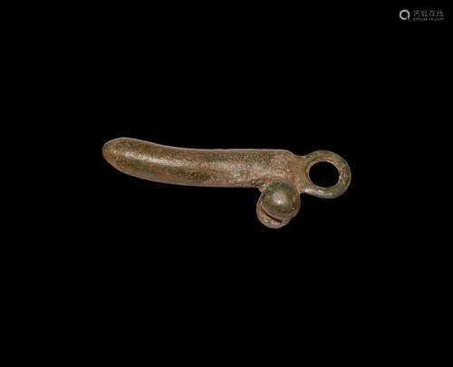 Roman Large Phallic Pendant