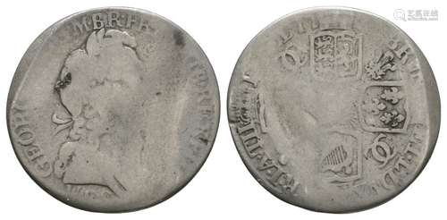 George I - 1723 WCC - Shilling