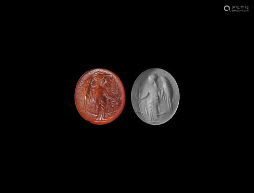 Roman Gemstone with Minerva