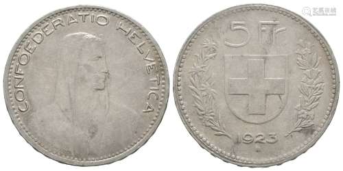 Switzerland - 1923 - 5 Francs