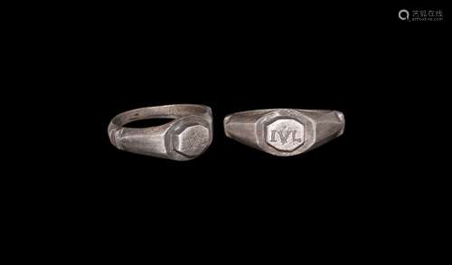 Roman Silver Ring with IVL