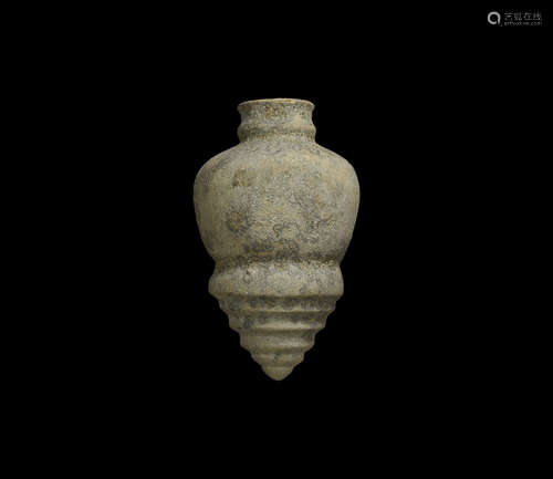 Indus Valley Ribbed Vessel