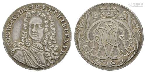 George I - Silver Monogram Medalet