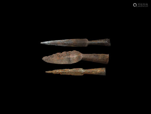 Viking Socketted Spearhead Group