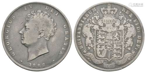 George IV - 1828 - Halfcrown