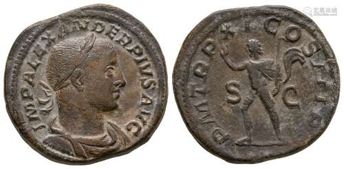 Severus Alexander - Sol Sestertius