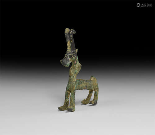 Western Asiatic Ibex Statuette