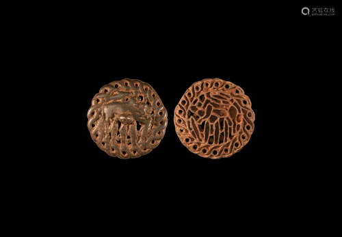 Large Western Asiatic Stamp Seal with Animal