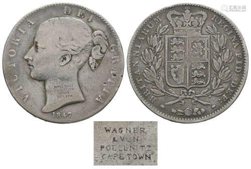 South Africa - Wagner & Poellnitz - C/M English Crown