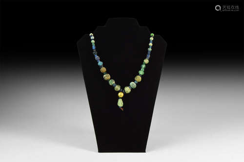 Roman Glass Bead Necklace