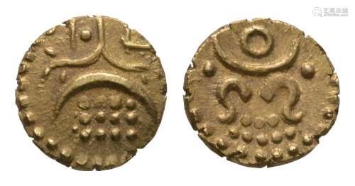 India - Travancore - Rama Varma IV - Gold Fanam