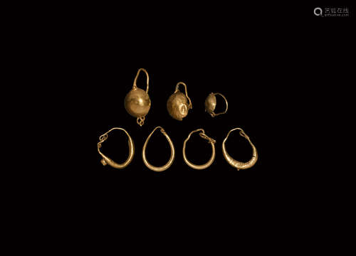 Roman Gold Earring Collection