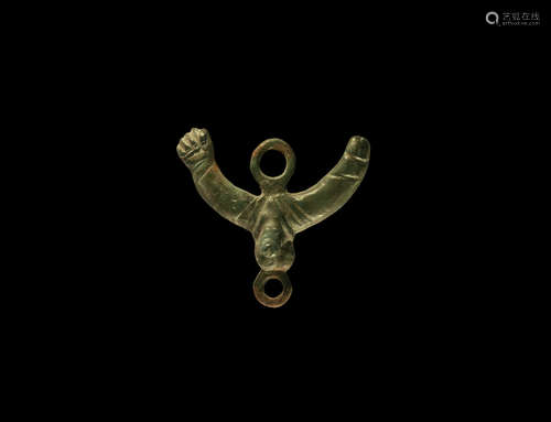 Roman Double Phallic Pendant