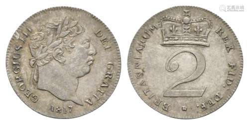 George III - 1817 - Maundy Twopence