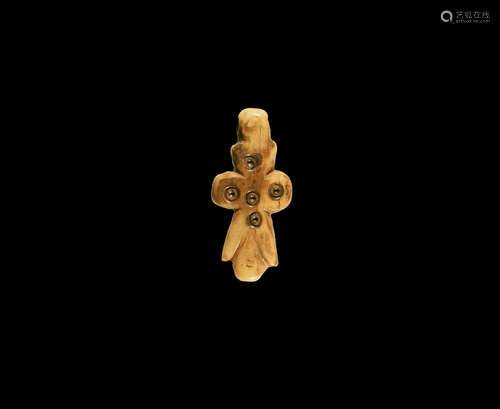 Coptic Bone Cross Pendant