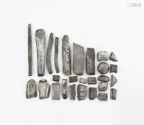 Viking Silver Hacked Ingot Collection