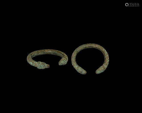 Greek Ram-Headed Bracelet