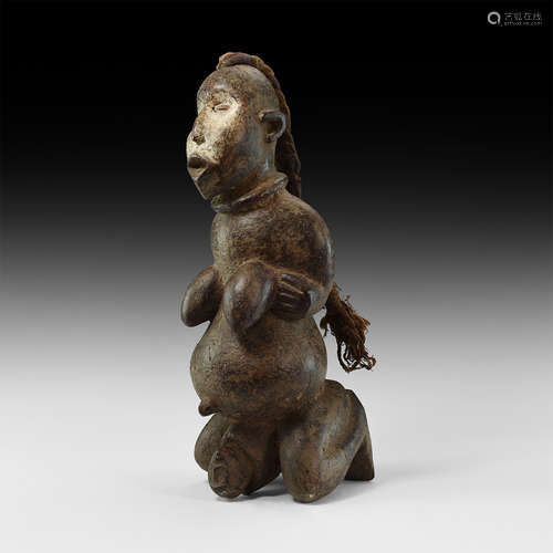 African Tribal Fertility Figure