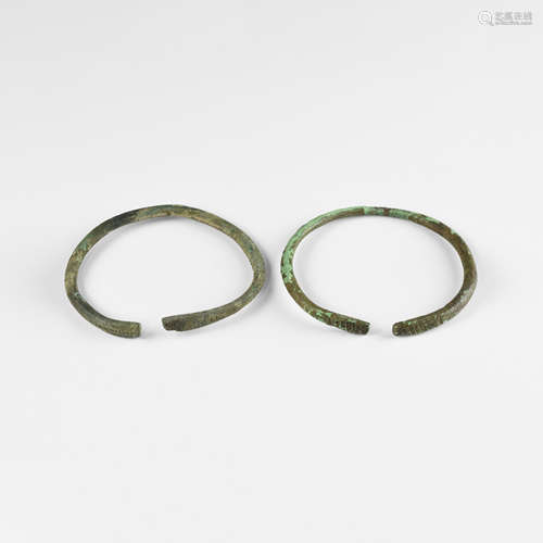 Bronze Age Bracelet Pair