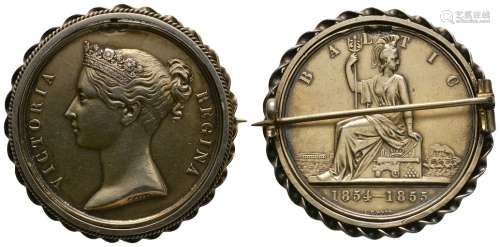 Gilt Baltic Medal Brooch